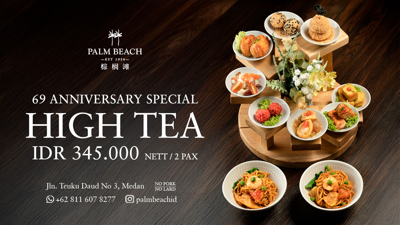 69 anniversary special high tea