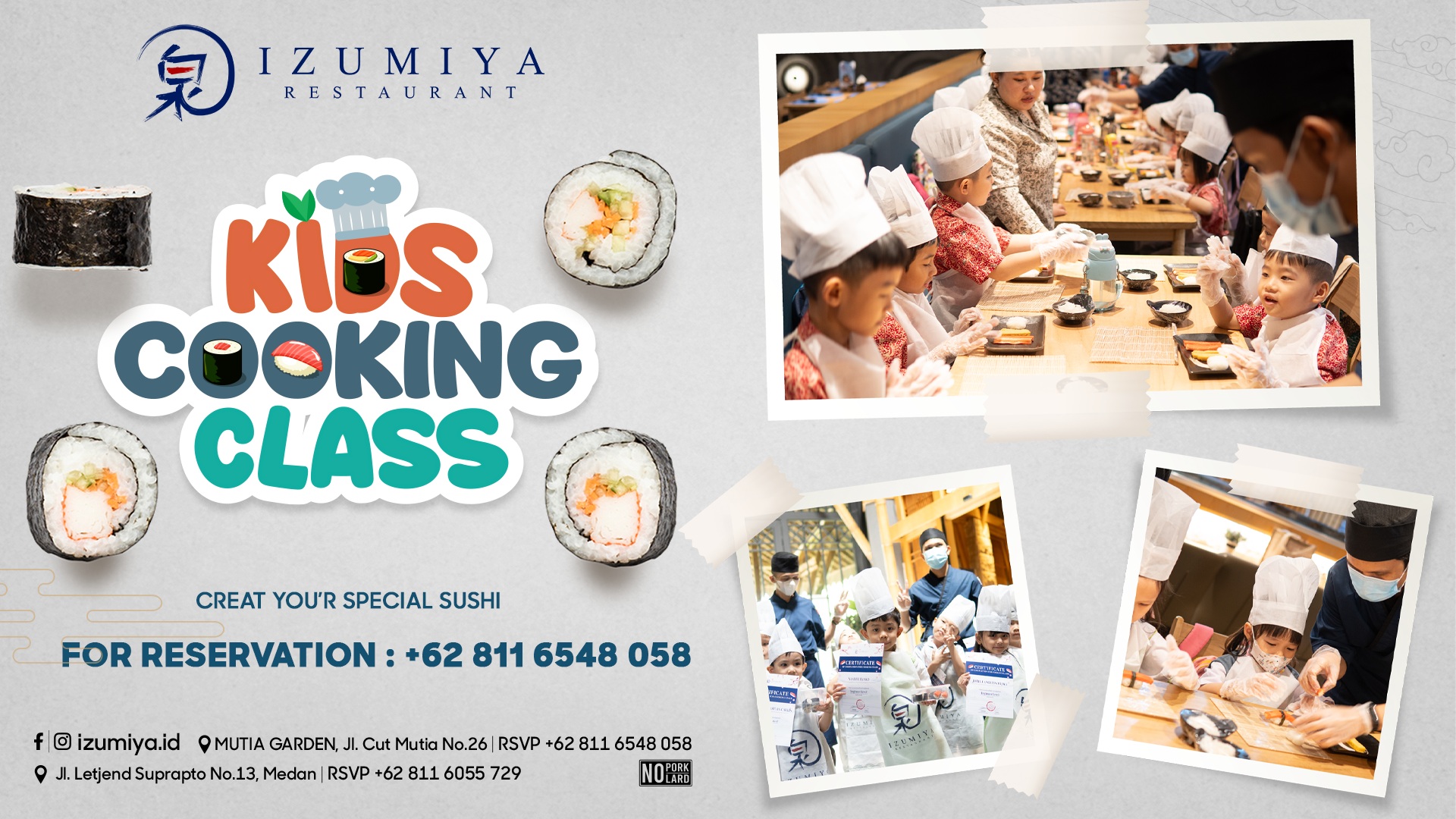 kids cooking class